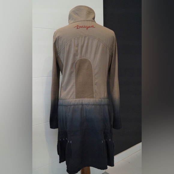 Desigual Long Ombre Jacket - Picture 6 of 13